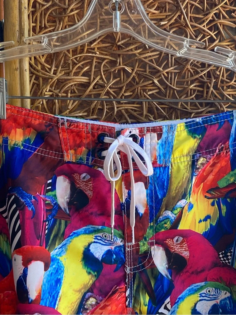 Billabong Multicolor Parrot Print Mens Board  Shorts